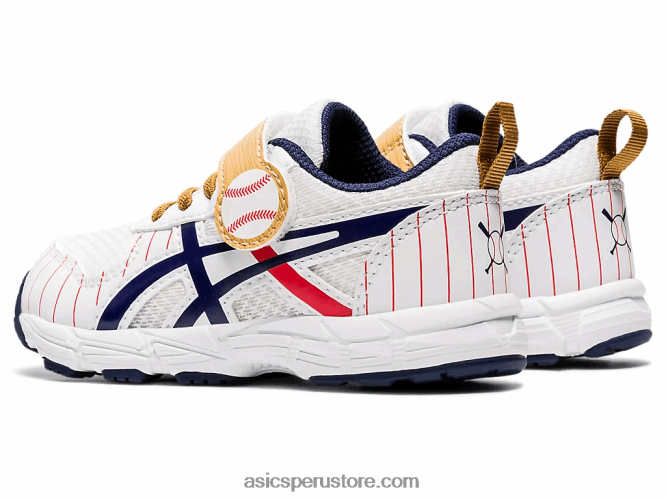 RPVB4555 blanco/chaquetón Asics competir 6 tamaño del niño