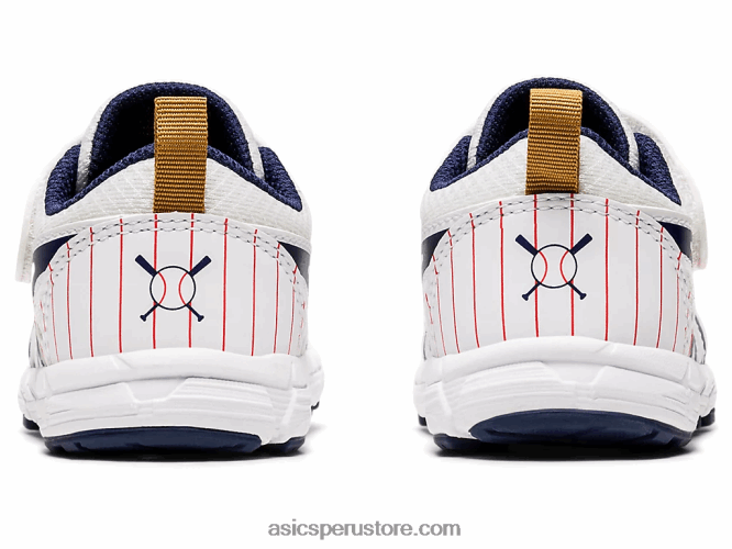 RPVB4555 blanco/chaquetón Asics competir 6 tamaño del niño