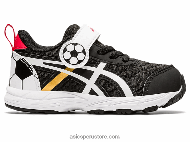 RPVB4556 negro/oro puro Asics competir 6 tamaño del niño