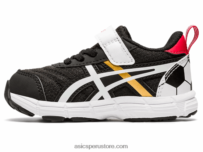 RPVB4556 negro/oro puro Asics competir 6 tamaño del niño