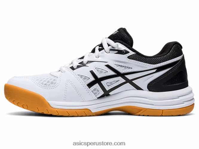 RPVB4558 blanco negro Asics escuela de grado 4 upcourt