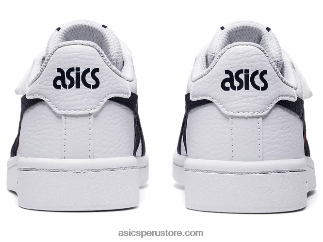 RPVB4559 blanco/rojo clásico Asics preescolar de japon