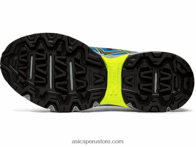 RPVB4570 negro/amarillo de seguridad Asics gel-venture 7 escuela primaria