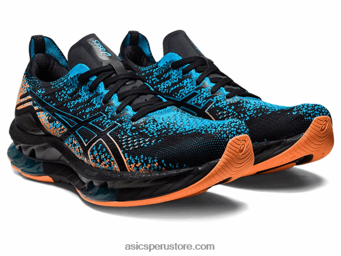 RPVB459 negro/azul isla Asics explosión de gel-kinsei