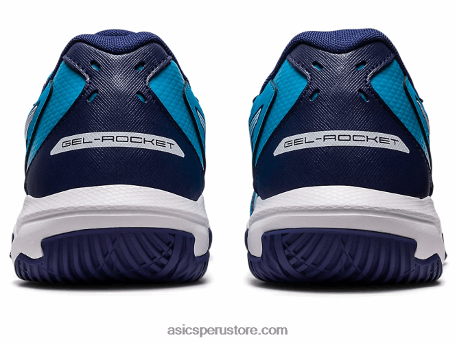 RPVB461 isla azul/blanco Asics gel-cohete 10