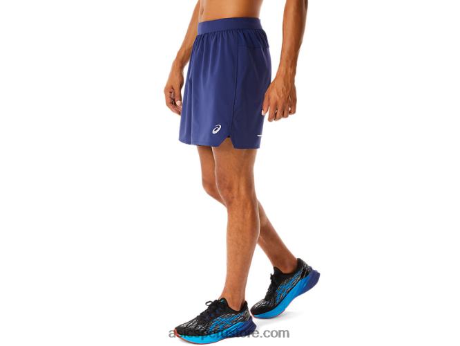RPVB462 azul índigo Asics carretera hombre 2-n-1 7in short