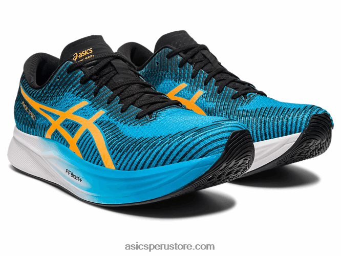 RPVB481 isla azul/naranja pop Asics velocidad mágica 2