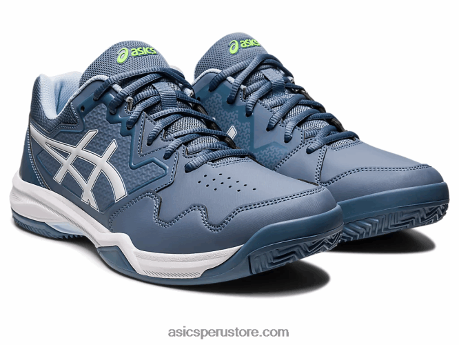 RPVB483 acero azul/blanco Asics gel-dedicate 7 arcilla