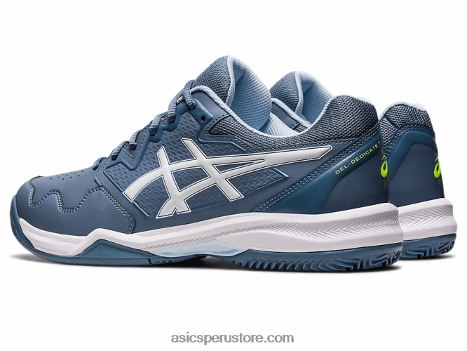 RPVB483 acero azul/blanco Asics gel-dedicate 7 arcilla