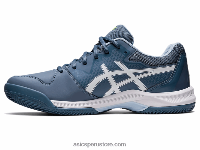 RPVB483 acero azul/blanco Asics gel-dedicate 7 arcilla