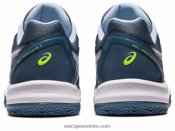 RPVB483 acero azul/blanco Asics gel-dedicate 7 arcilla