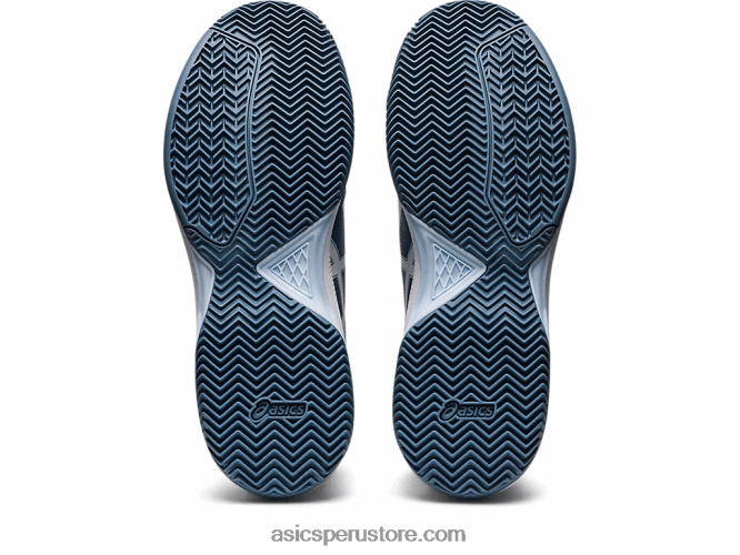 RPVB483 acero azul/blanco Asics gel-dedicate 7 arcilla