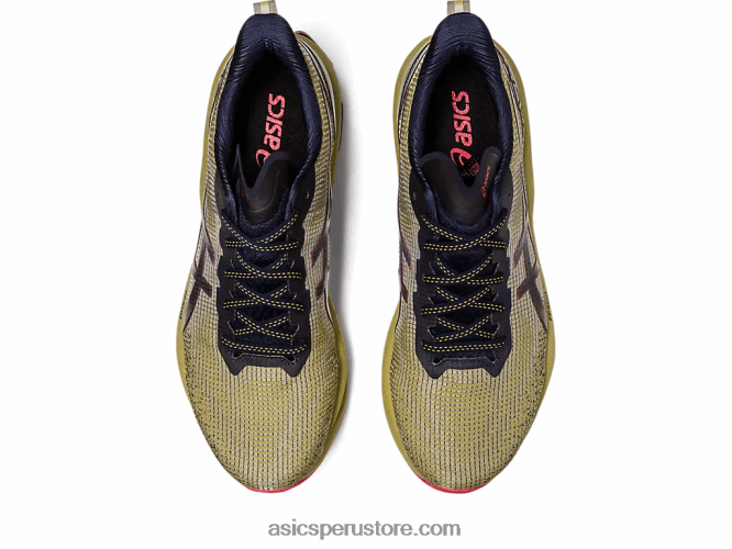 RPVB498 aceite de oliva/rojo eléctrico Asics gel-kinsei explosión le 2