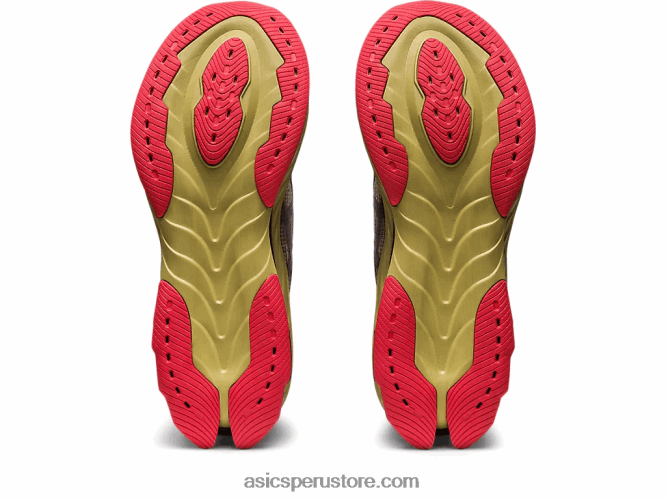 RPVB498 aceite de oliva/rojo eléctrico Asics gel-kinsei explosión le 2