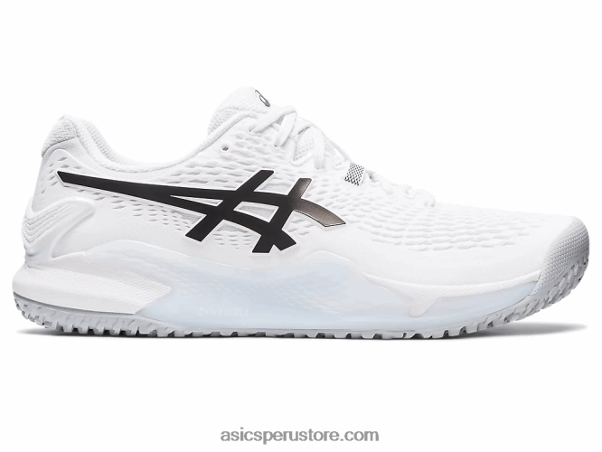 RPVB507 blanco negro Asics gel-resolucion 9 oc