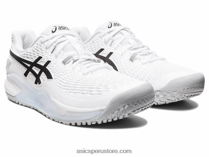 RPVB507 blanco negro Asics gel-resolucion 9 oc