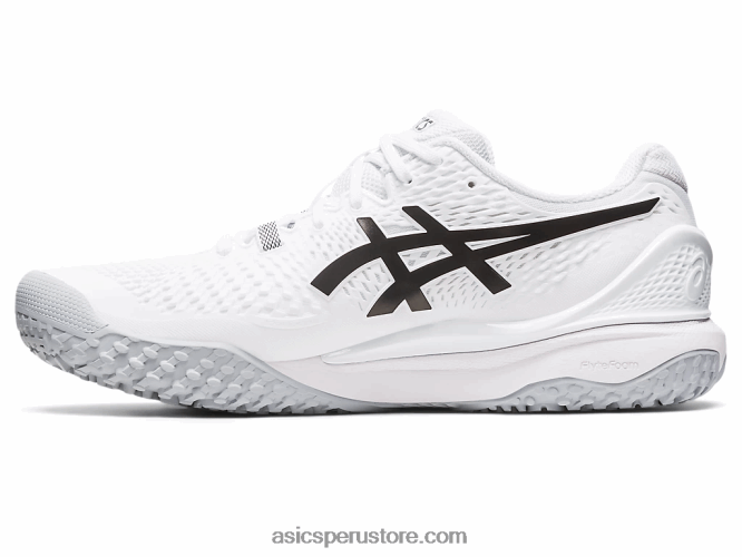 RPVB507 blanco negro Asics gel-resolucion 9 oc