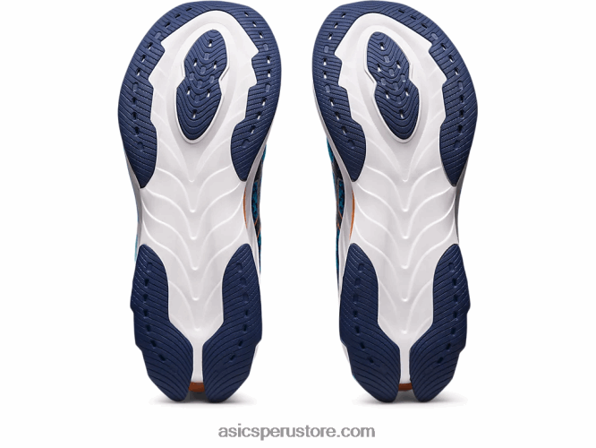 RPVB511 azul isla/melocotón sol Asics explosión de gel-kinsei