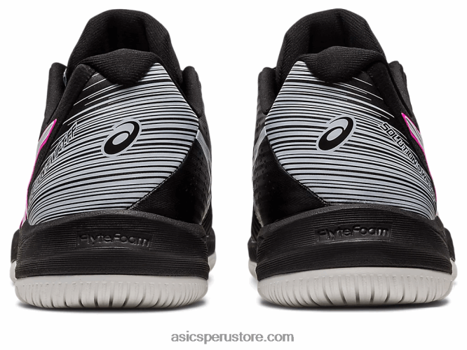 RPVB513 negro/rosa intenso Asics solución rápida ff