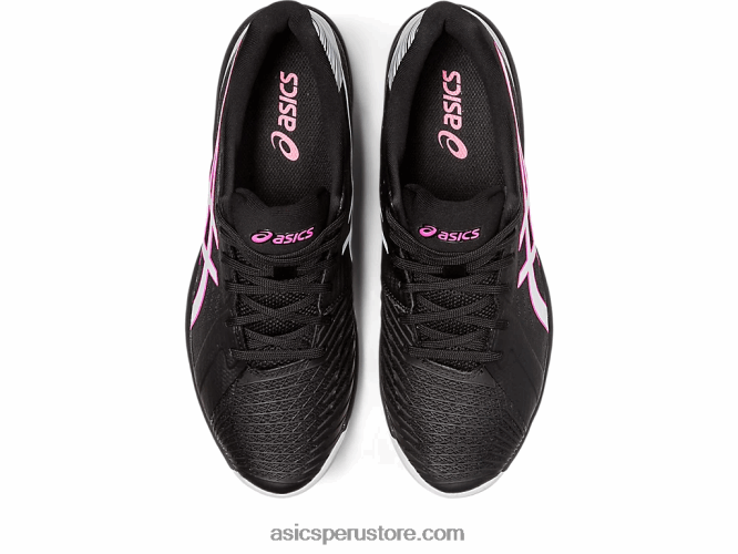 RPVB513 negro/rosa intenso Asics solución rápida ff