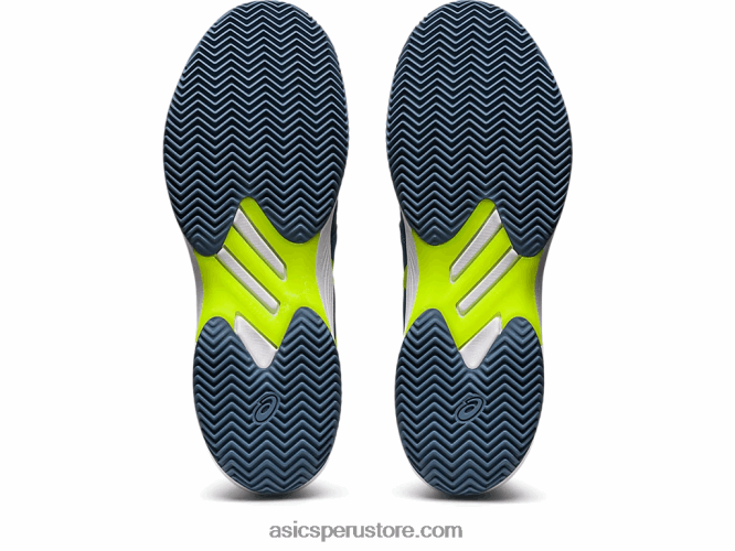 RPVB514 azul acero/verde peligro Asics solución de arcilla swift ff