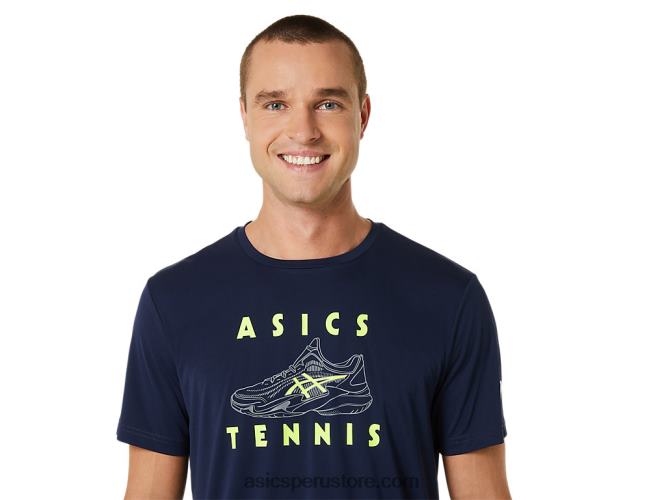 RPVB520 medianoche Asics camiseta con estampado de zapatos de salón para hombre