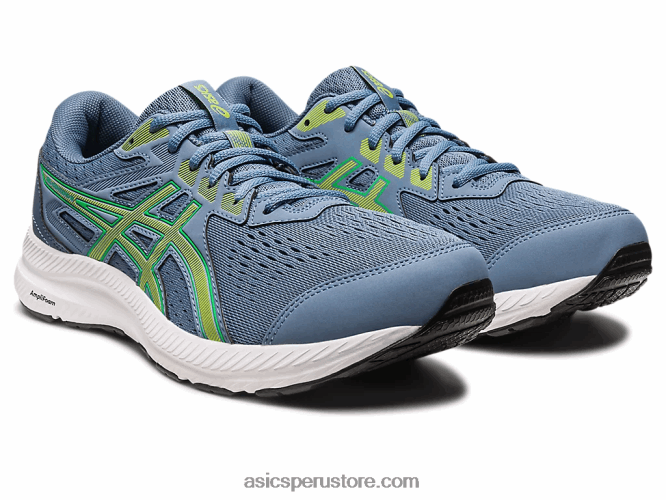 RPVB530 azul acero/ralladura de lima Asics gel-contender 8