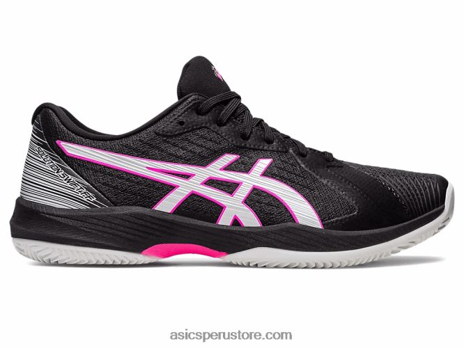 RPVB537 negro/rosa intenso Asics solución de arcilla swift ff