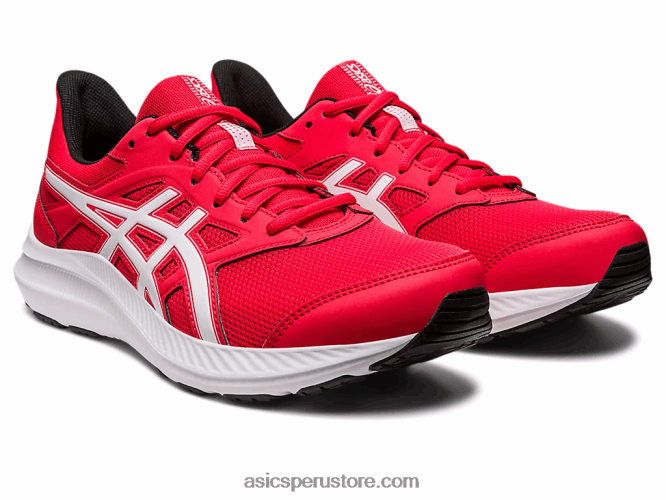 RPVB552 rojo eléctrico/blanco Asics sacudida 4