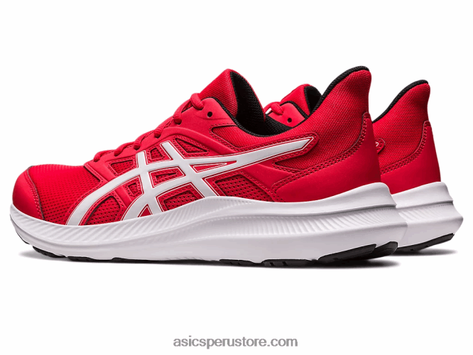 RPVB552 rojo eléctrico/blanco Asics sacudida 4