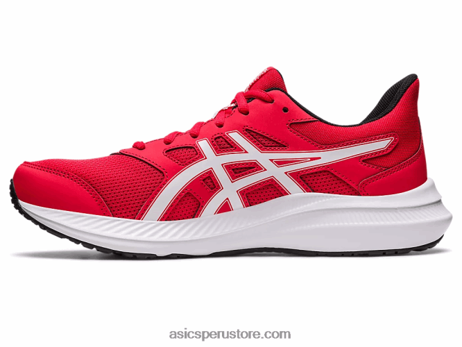 RPVB552 rojo eléctrico/blanco Asics sacudida 4
