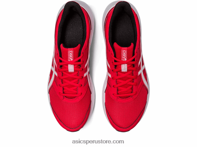 RPVB552 rojo eléctrico/blanco Asics sacudida 4