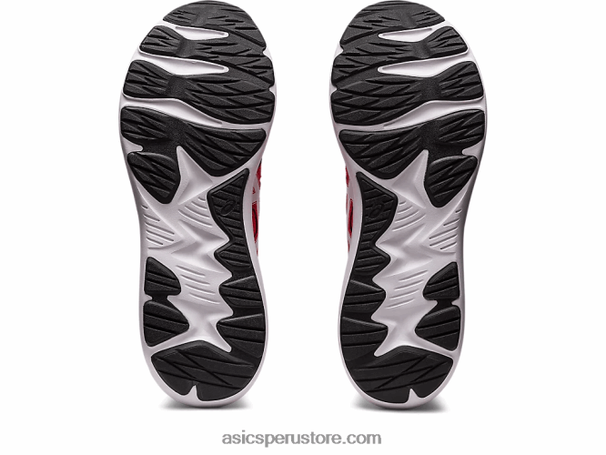 RPVB552 rojo eléctrico/blanco Asics sacudida 4