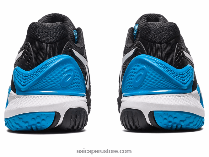 RPVB567 blanco negro Asics gel-resolución 9 oc de ancho