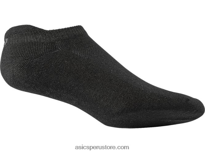 RPVB575 negro Asics cojín de corte bajo (paquete de 3)
