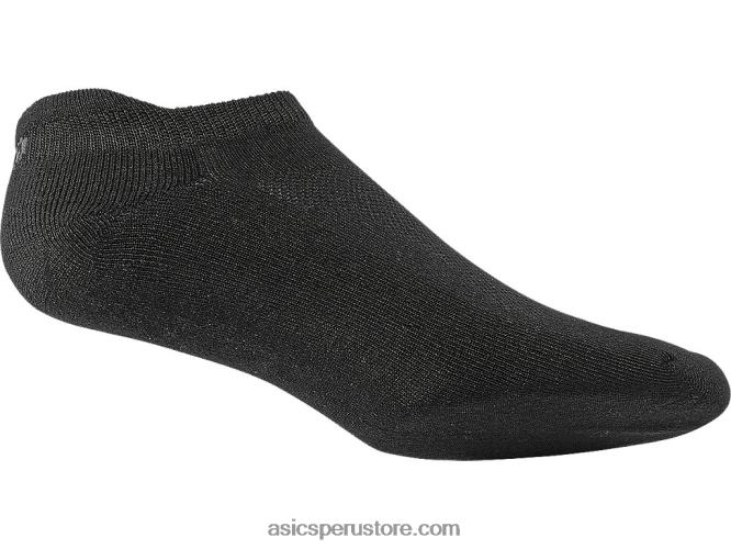RPVB575 negro Asics cojín de corte bajo (paquete de 3)