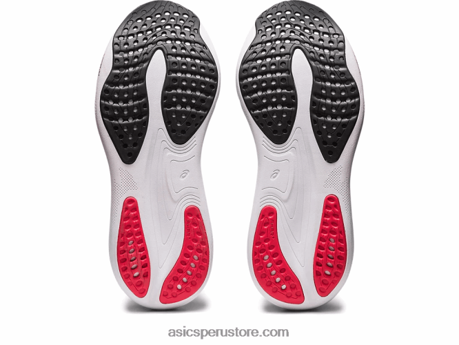 RPVB6 negro/rojo eléctrico Asics gel-nimbus 25