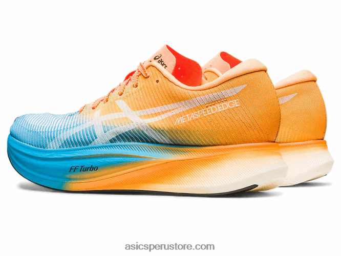 RPVB613 isla azul/naranja pop Asics borde de metavelocidad+