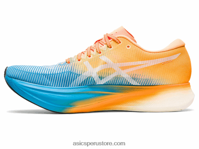 RPVB613 isla azul/naranja pop Asics borde de metavelocidad+