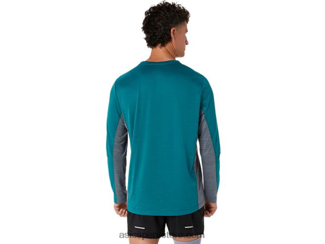 RPVB618 pino terciopelo/metrópolis Asics tren de hombre sana manga larga