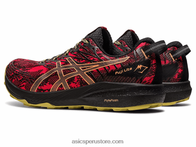 RPVB620 rojo eléctrico/negro Asics fuji lite 3