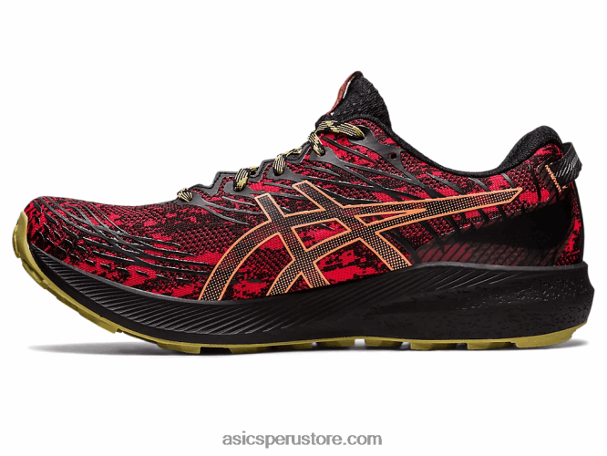 RPVB620 rojo eléctrico/negro Asics fuji lite 3