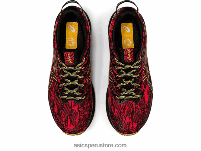 RPVB620 rojo eléctrico/negro Asics fuji lite 3