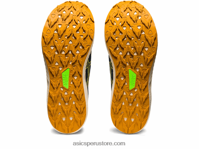 RPVB624 tinta verde azulado/amarillo dorado Asics fuji lite 3