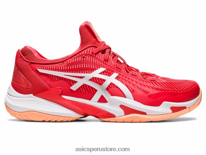 RPVB63 rojo fuego/blanco Asics corte ff 3 novak