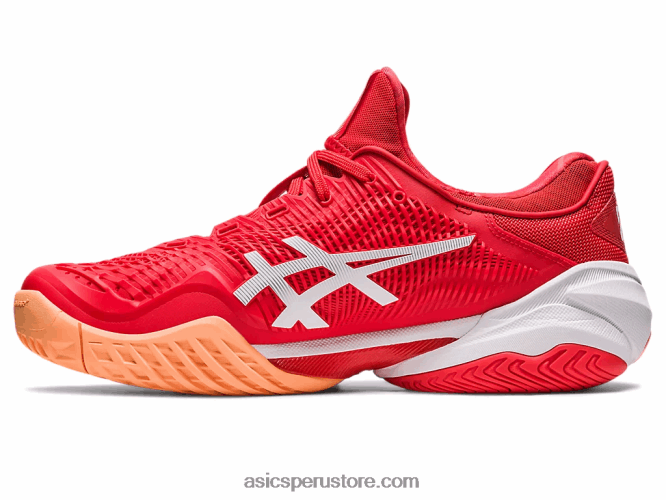RPVB63 rojo fuego/blanco Asics corte ff 3 novak