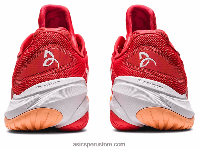 RPVB63 rojo fuego/blanco Asics corte ff 3 novak