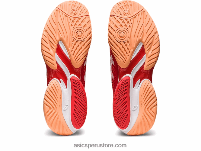 RPVB63 rojo fuego/blanco Asics corte ff 3 novak
