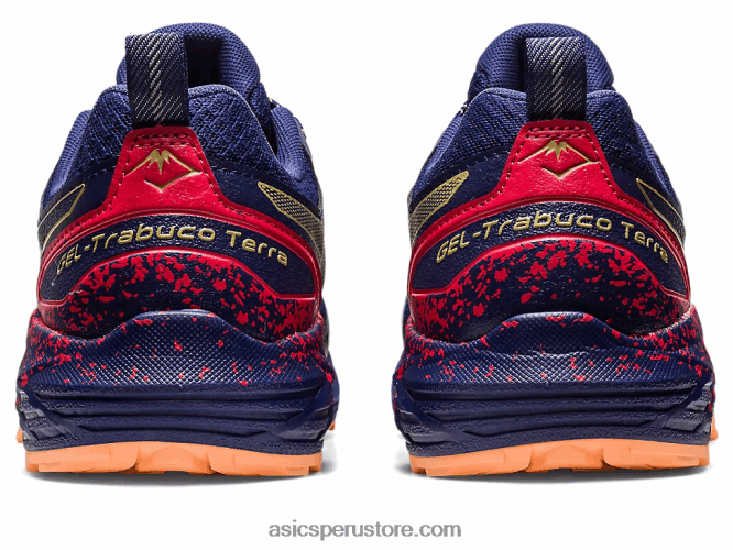 RPVB637 azul índigo/aceite de oliva Asics gel-trabuco terra