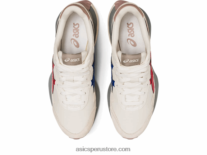 RPVB642 crema/cayena Asics corredor x81